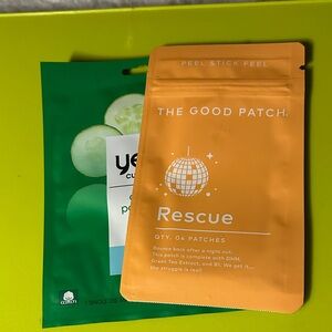 The Good Patch Rescue and Yes To Cucumber Patches